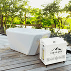 Cool Gray Tub + 1Hp Pro - White Chiller